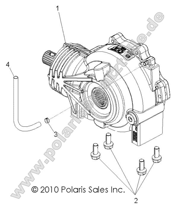 Drive Train, Front Gearcase Mounting