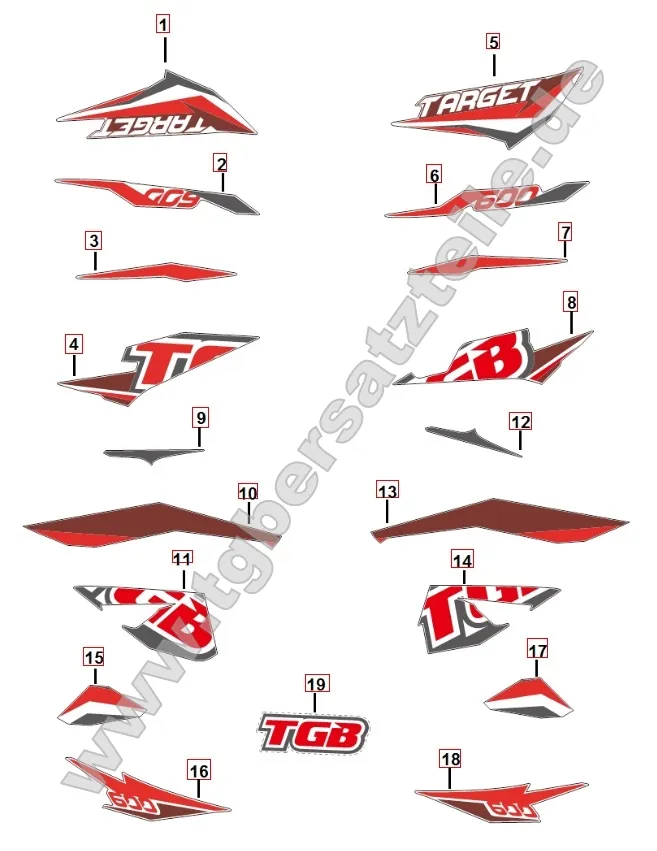 Aufkleber II für Fahrzeug mattschwarz Aufkleber II für Fahrzeug mattschwarz