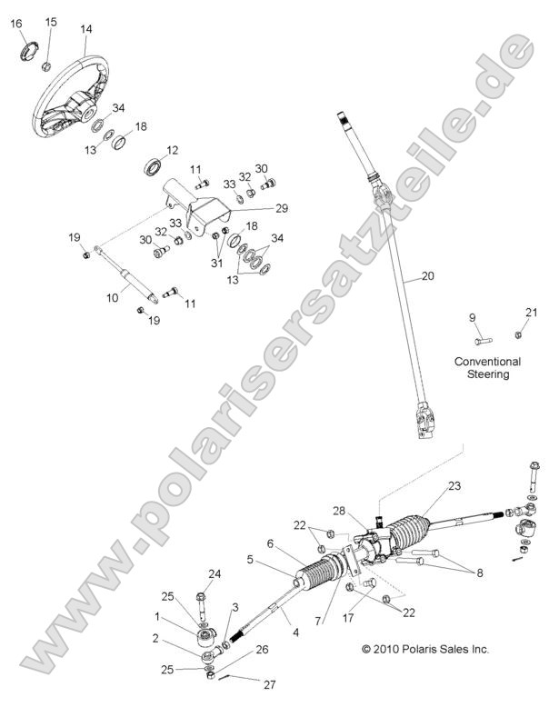 Steering, Steering Asm.