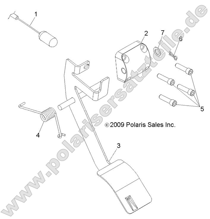 Engine, Throttle Pedal