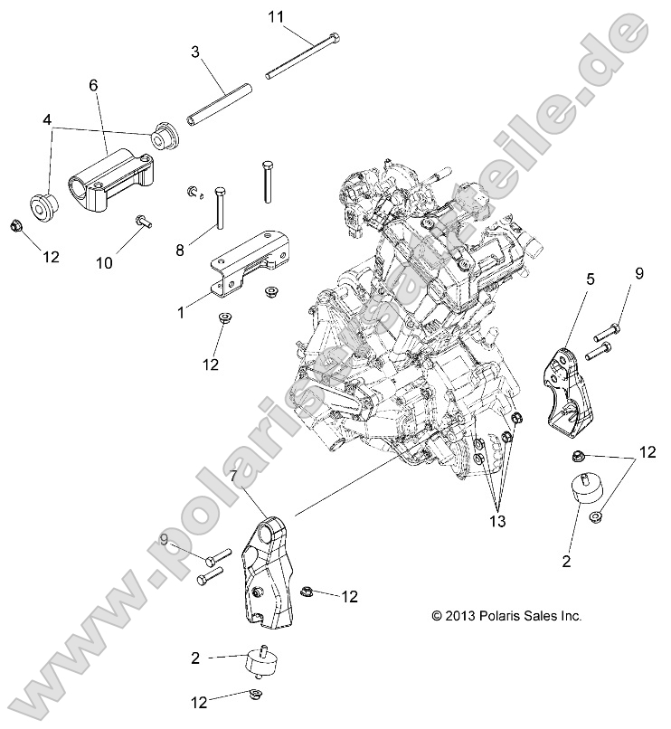 Engine, Mounting Engine, Mounting