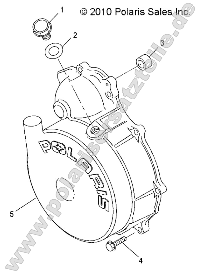 Engine, Flywheel Cover
