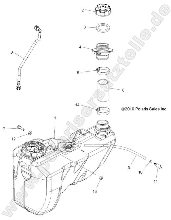 BODY, FUEL TANK BODY, FUEL TANK