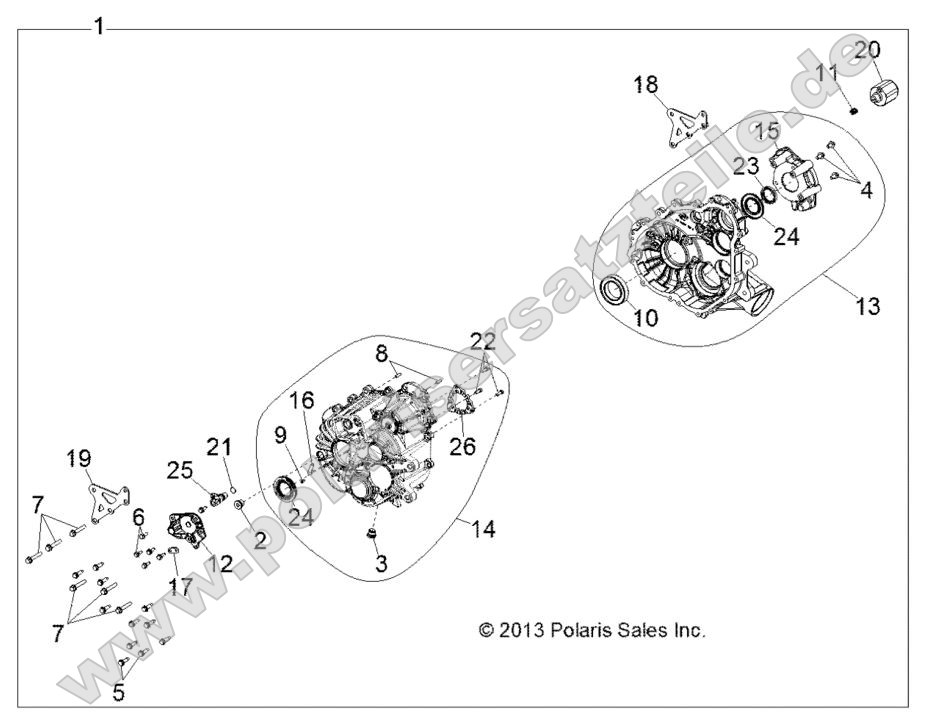 Drive Train, Main Gearcase Internals 2