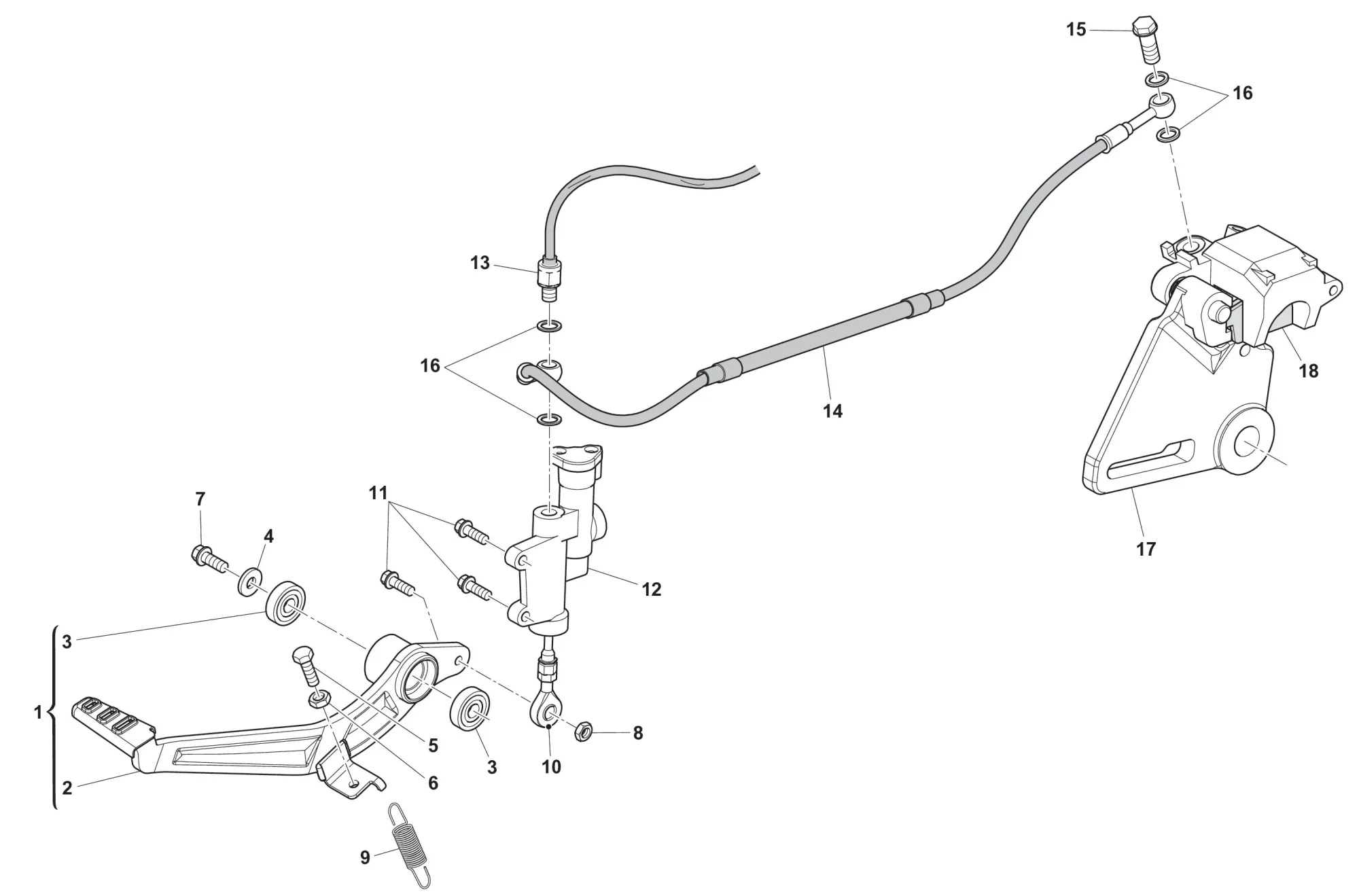 Bremssystem hinten Bremssystem hinten
