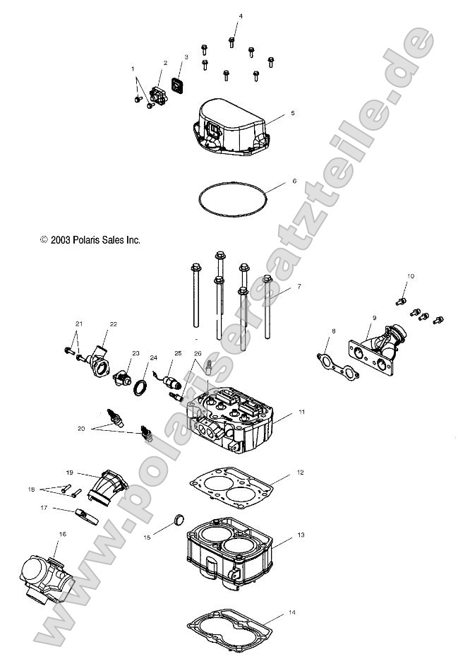 Cylinder and Cylinder Head Cylinder and Cylinder Head