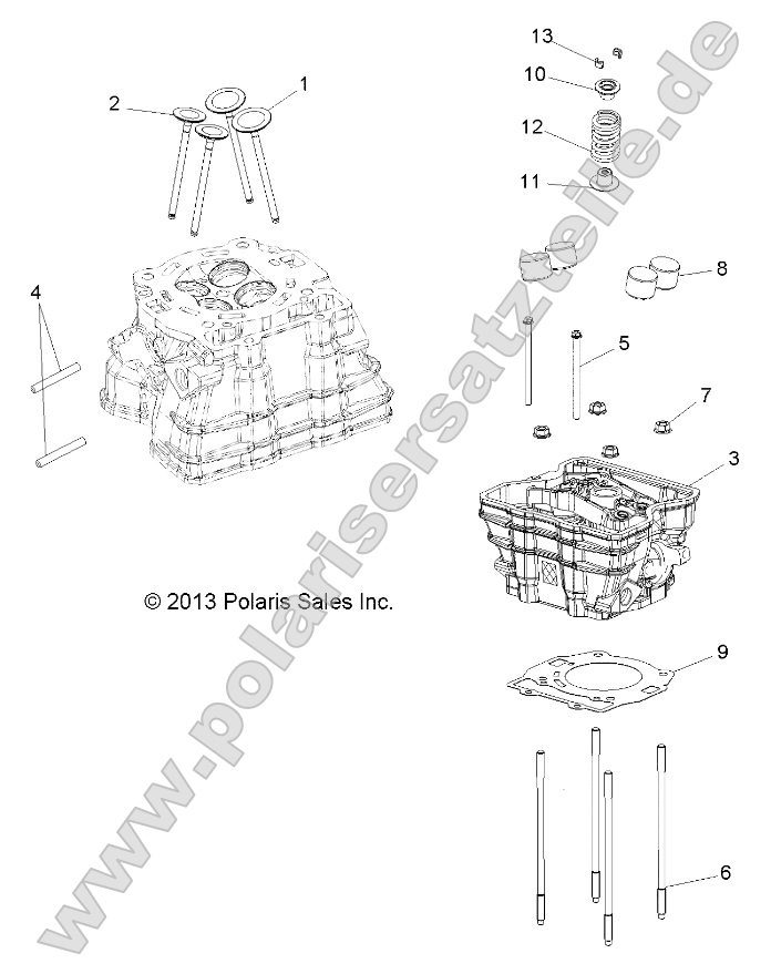 Engine, Cylinder Head