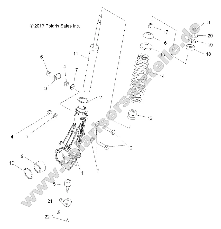 Suspension, Front Strut Suspension, Front Strut