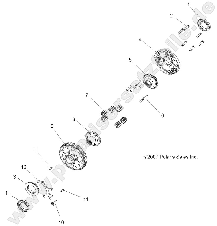 DRIVE TRAIN, DIFFERENTIAL DRIVE TRAIN, DIFFERENTIAL