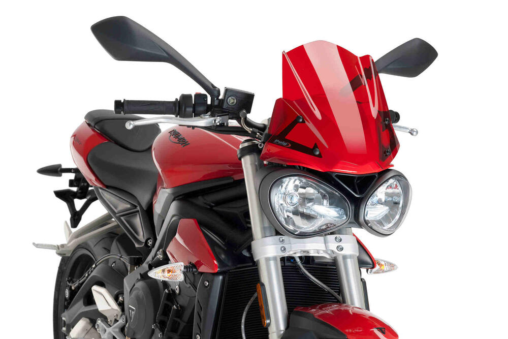 PUIG WINDSCHUTEZCHEIBE NEW SPORT TRIUMPH STREET TRIPLE - 9999R