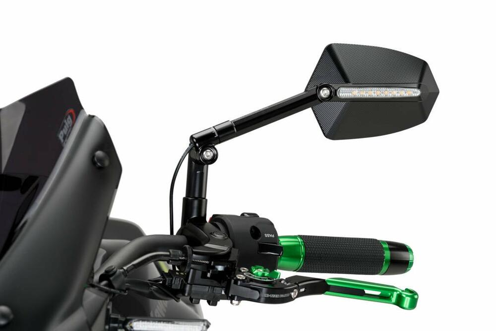 PUIG SPIEGEL MOD. GTI HOMOLOG. LINKS C/SCHWARZ-SCHWARZ - 016NN