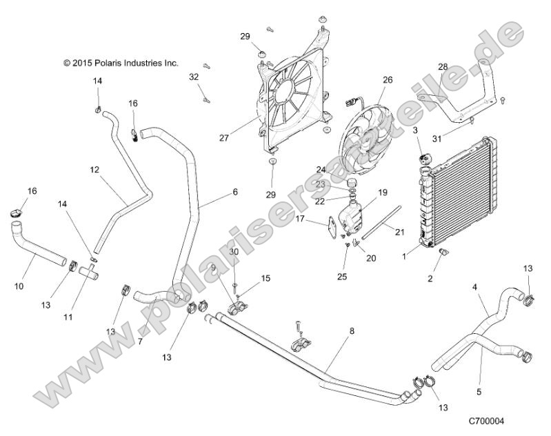 Engine, Cooling System Engine, Cooling System