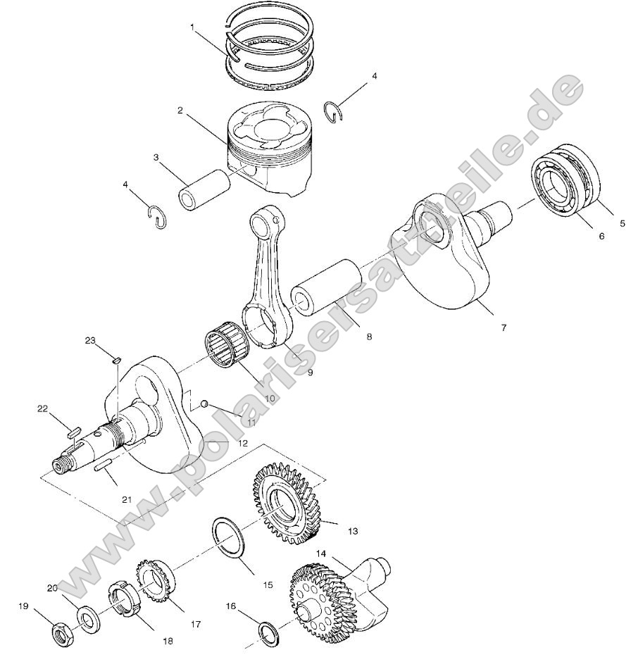 Crankshaft and Piston Crankshaft and Piston