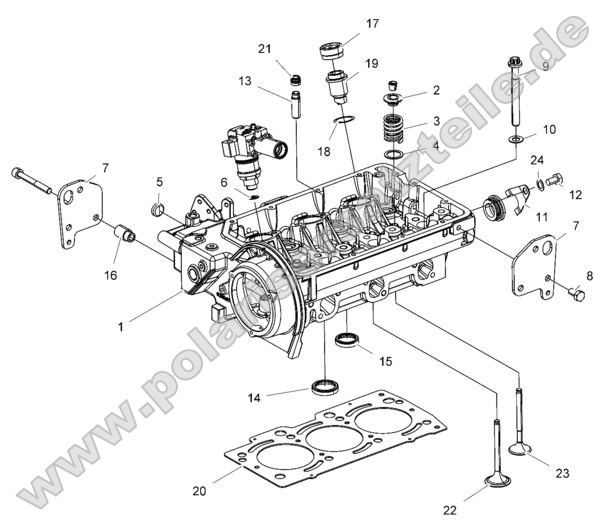 Engine, Cylinder Head and Precombustion Chamber Engine, Cylinder Head and Precombustion Chamber