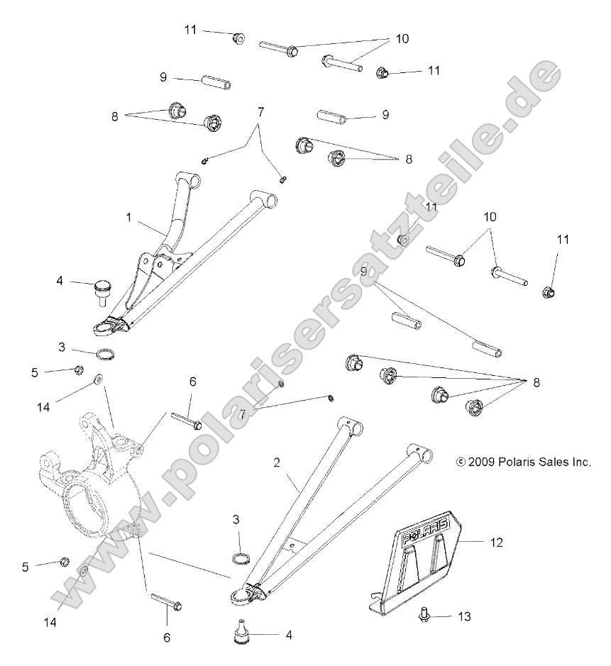 Suspension, Front A-Arms Suspension, Front A-Arms