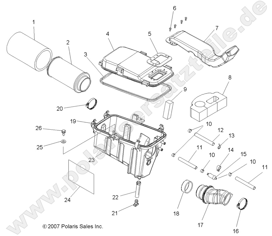 ENGINE, AIR INTAKE SYSTEM ENGINE, AIR INTAKE SYSTEM