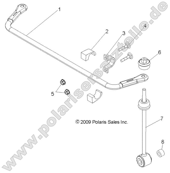 Suspension, Rear Stabilizer Bar