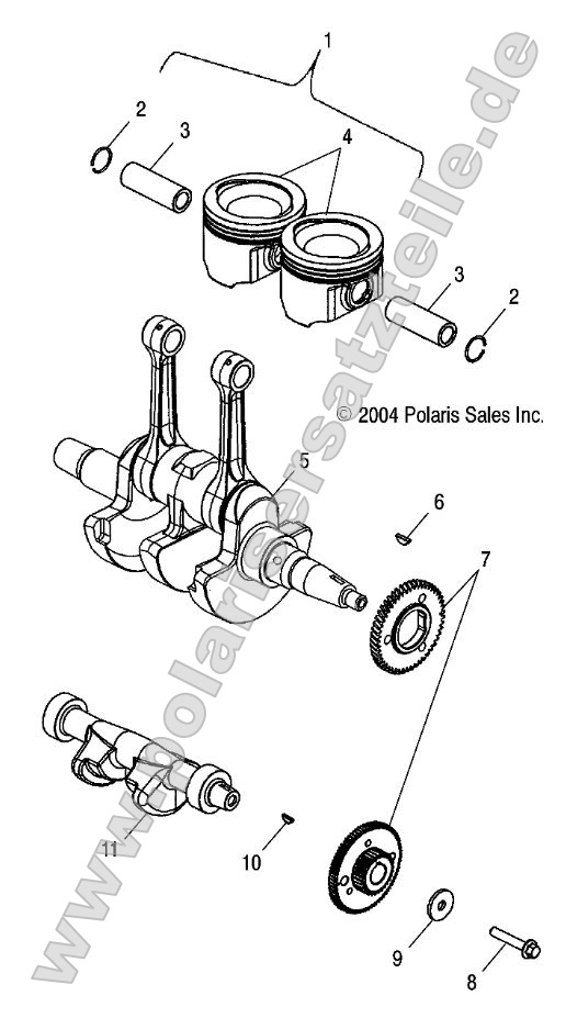 Crankshaft and Piston Crankshaft and Piston