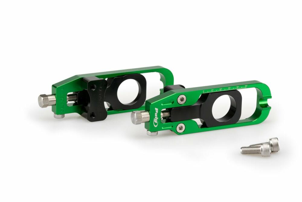 PUIG KETTENSPANNER FÜR YAMAHA MT-09/SP 21'- C/GRUN - 21190V