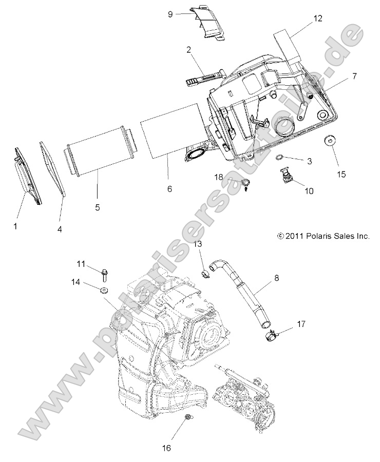 Engine, Air Intake Engine, Air Intake