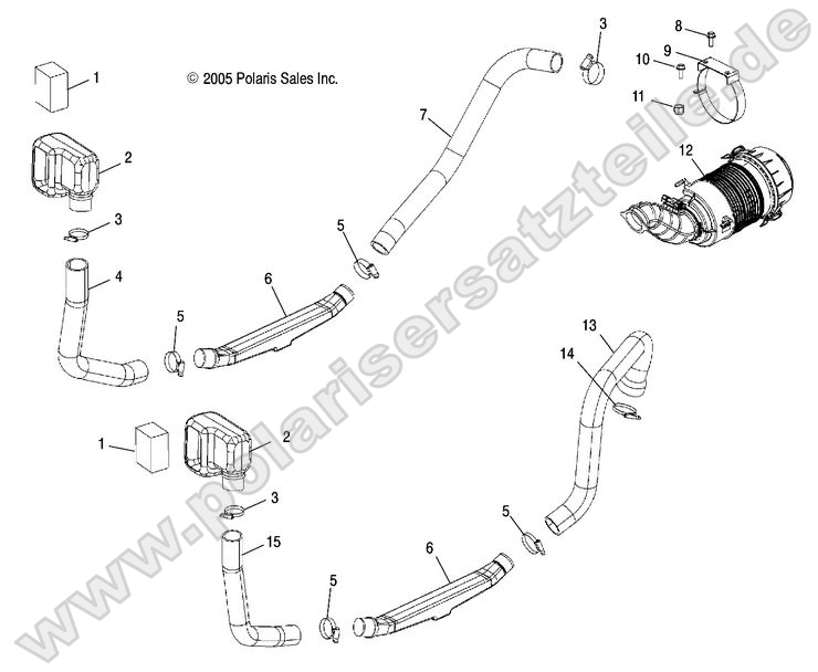 Engine and Clutch Air Intake