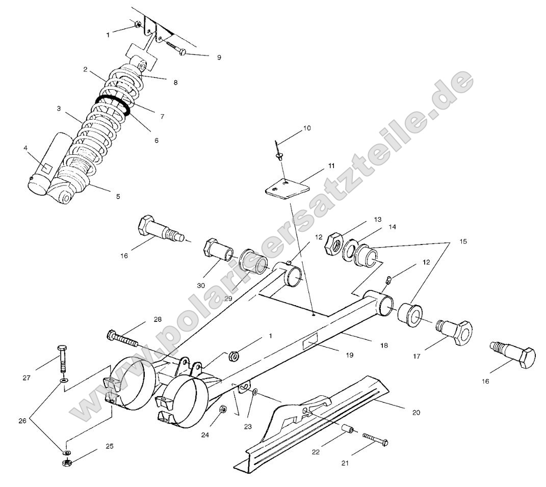 Swing Arm/Shock Mounting Swing Arm/Shock Mounting