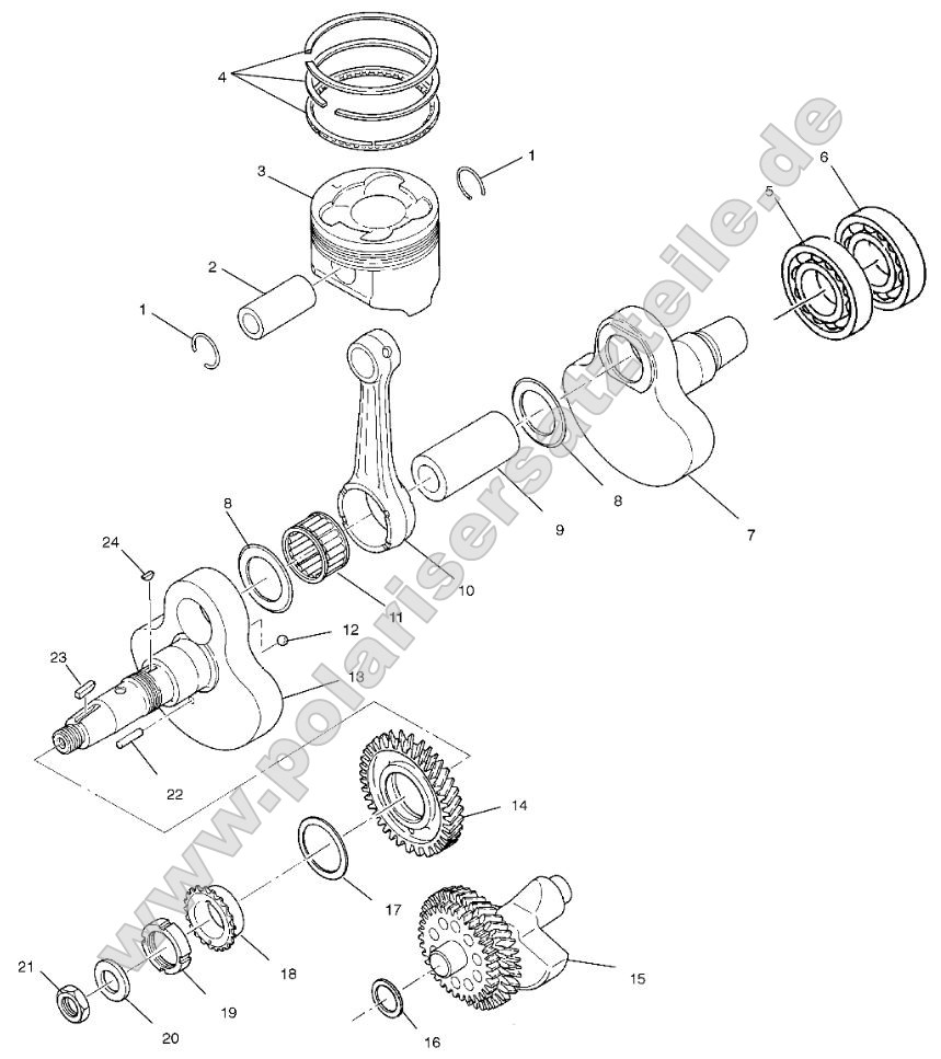 Crankshaft and Piston Crankshaft and Piston