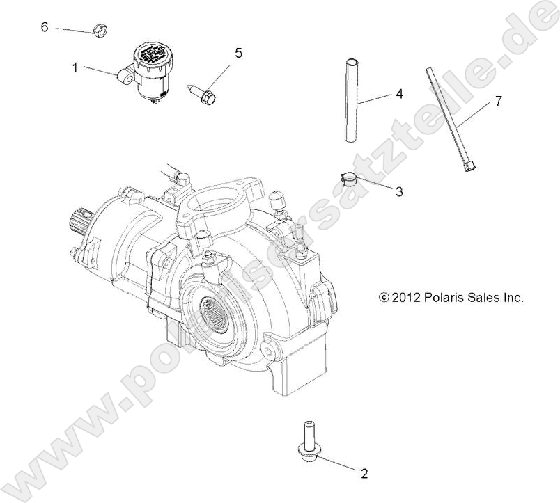DRIVE TRAIN, GEARCASE MOUNTING, FRONT DRIVE TRAIN, GEARCASE MOUNTING, FRONT