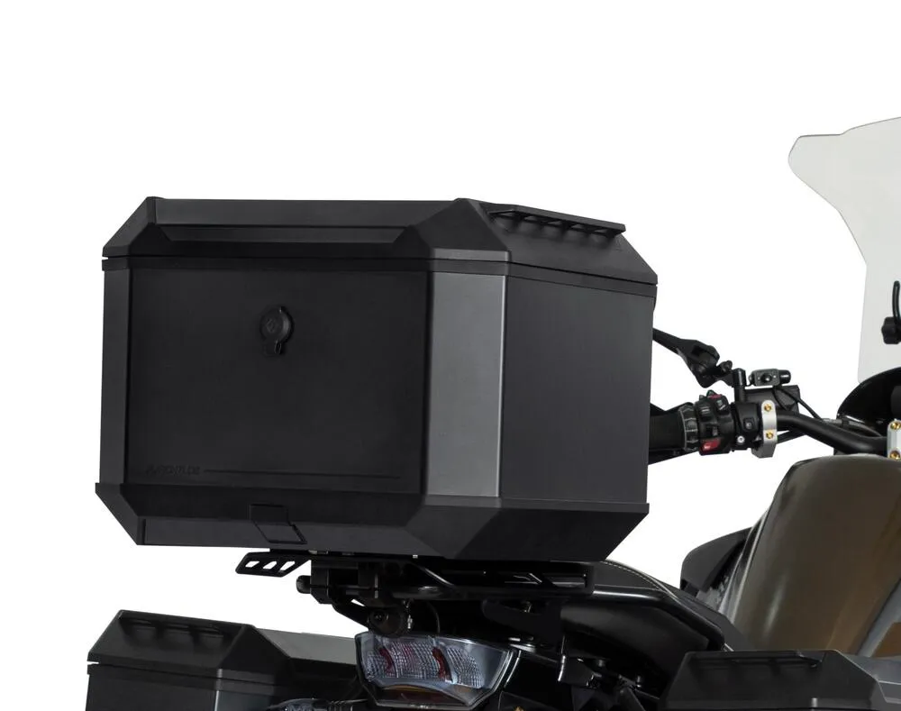 Furchtlos RANGER Alu Topcase Aero - 50 Liter - anthrazit-schwarz