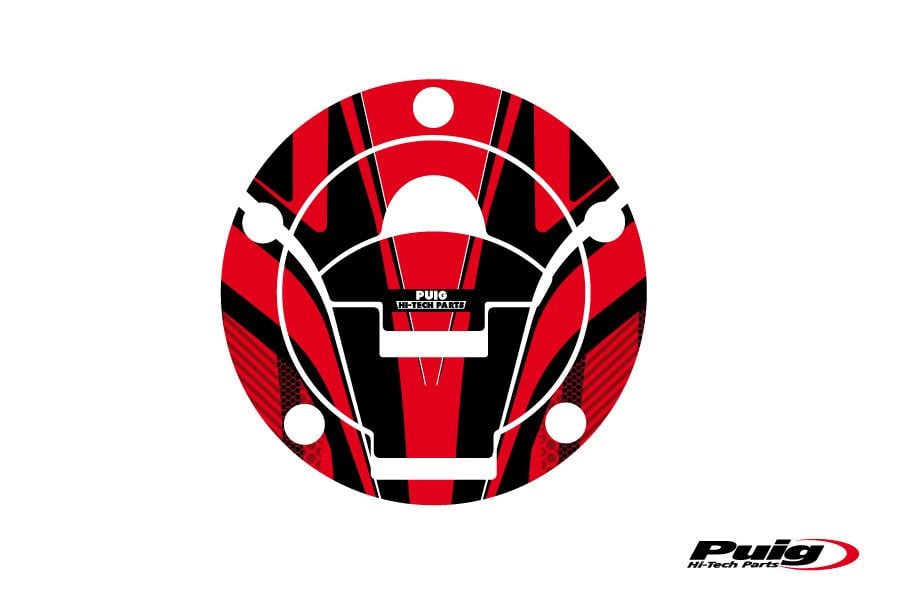 PUIG TANKDECKEL-ABDECKUNG RADICAL DUCATI F/ROT - 6304R