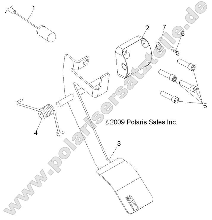 Engine, Throttle Pedal