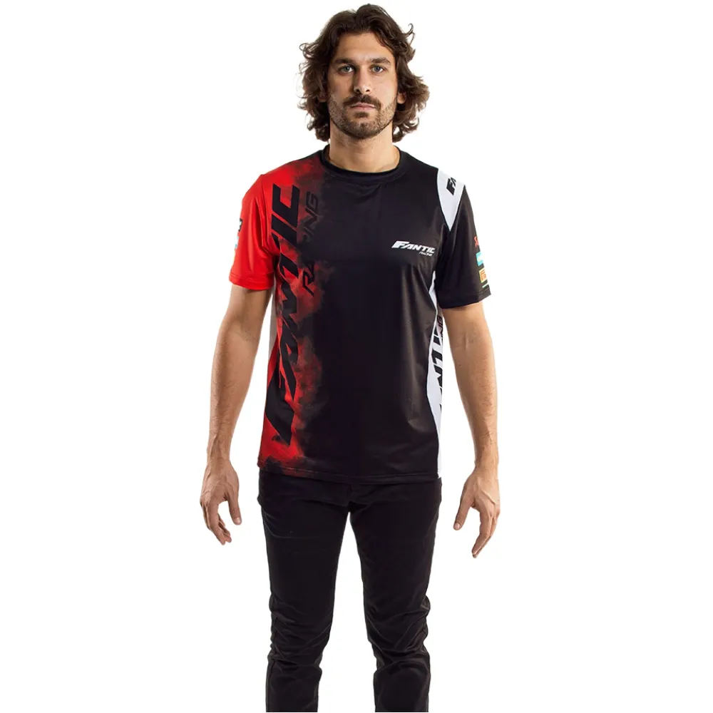 Fantic Original T-Shirt schwarz/rot/weiß - FANTIC RACING REPLICA - S - TEES205RAC01