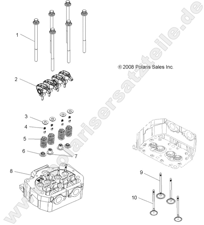 ENGINE, VALVES ENGINE, VALVES