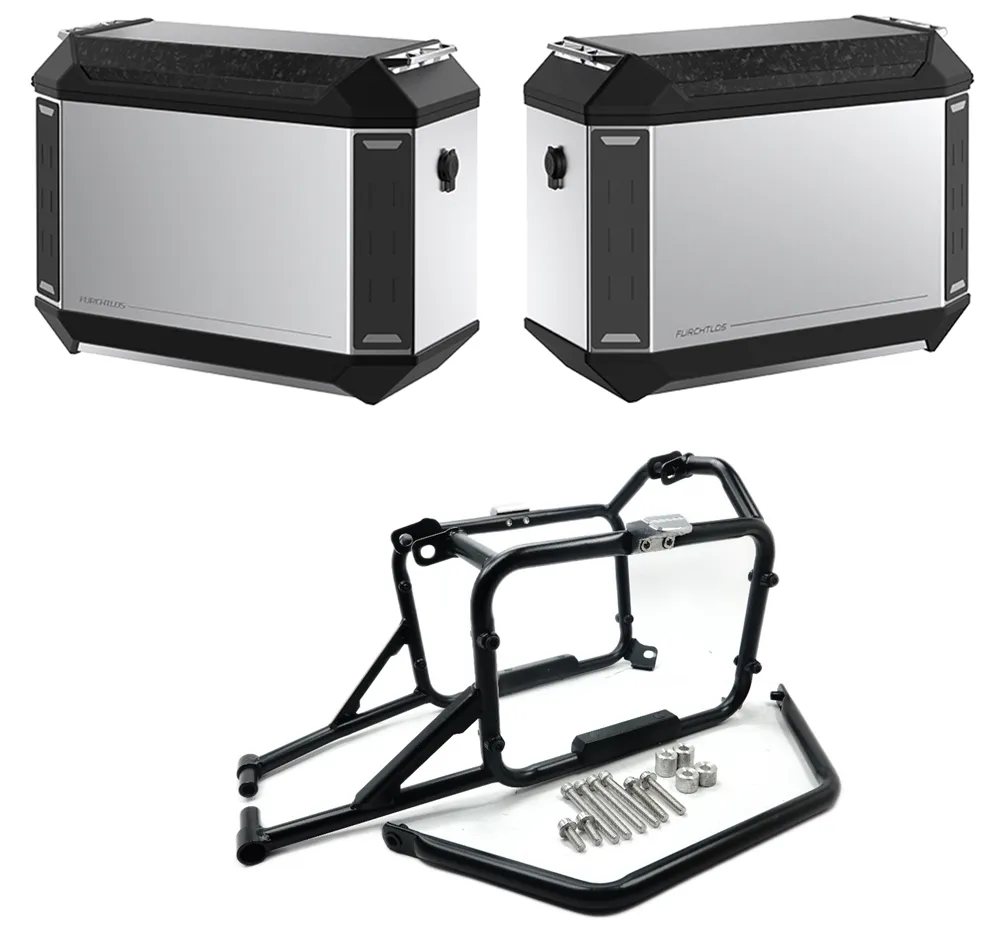 Furchtlos RANGER Seitenkofferträger inkl. ADV Seitenkoffer Set - Triumph Tiger 1200 GT Explorer 2022-24