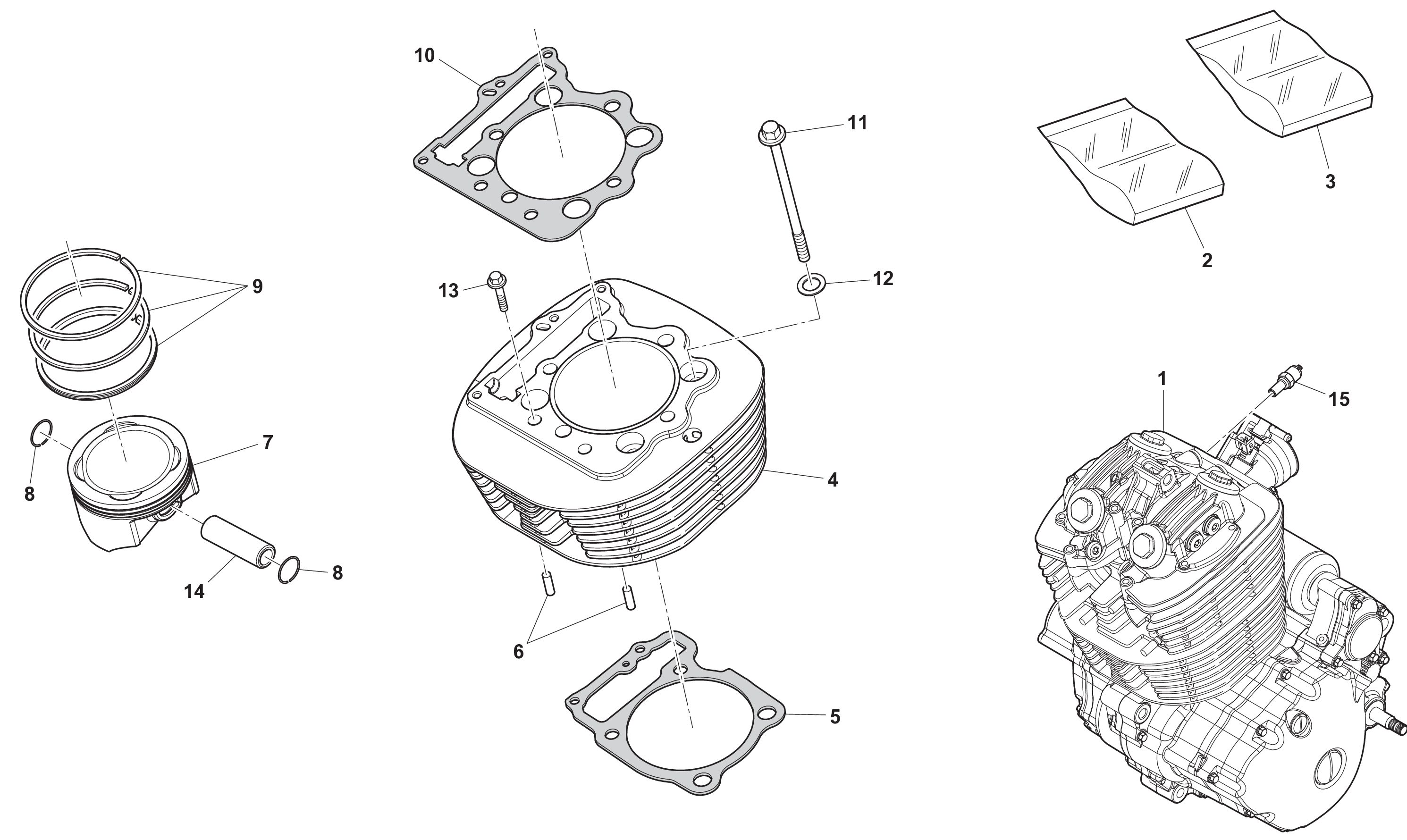 Kolben / Zylinder Kolben / Zylinder