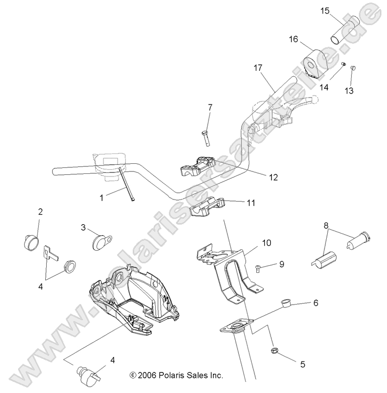 HANDLEBAR and CONTROLS HANDLEBAR and CONTROLS