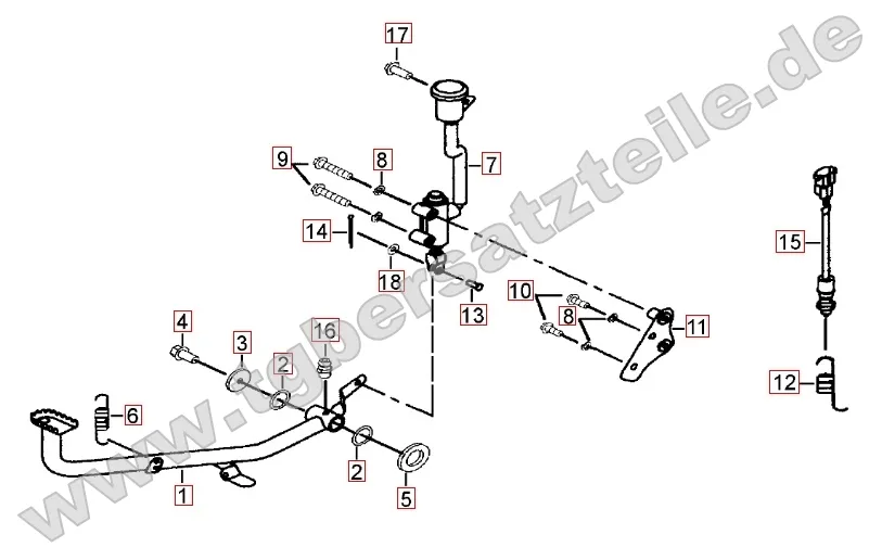 Bremspedal Bremspedal
