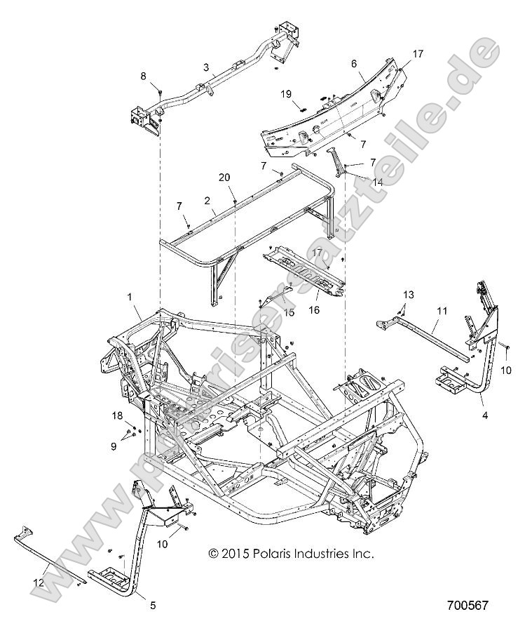Chassis, Main Frame Chassis, Main Frame