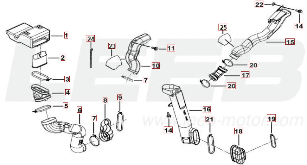 Ansaugstutzen Ansaugstutzen