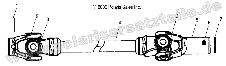 FRONT PROP SHAFT FRONT PROP SHAFT
