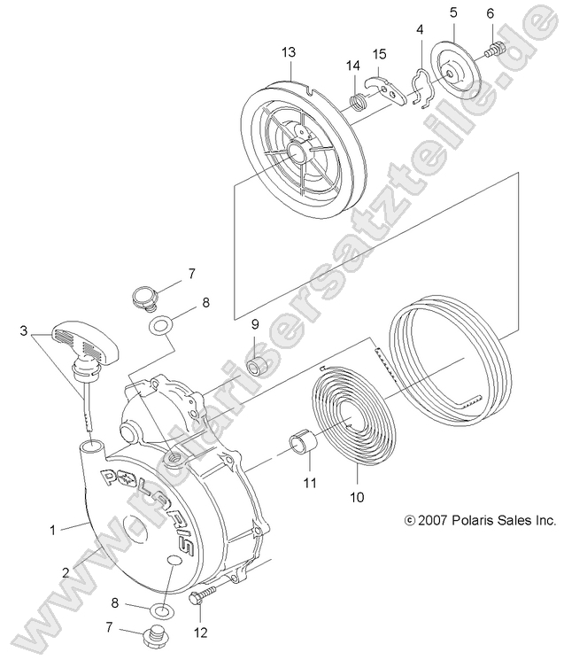ENGINE, RECOIL STARTER ENGINE, RECOIL STARTER