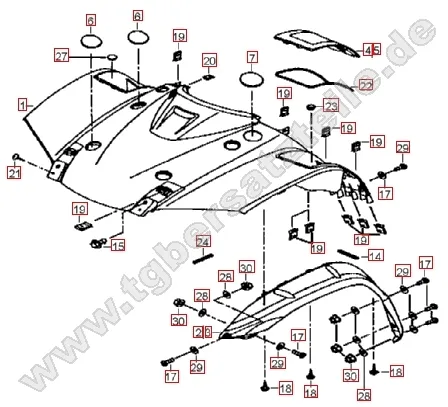 Frontverkleidung Frontverkleidung