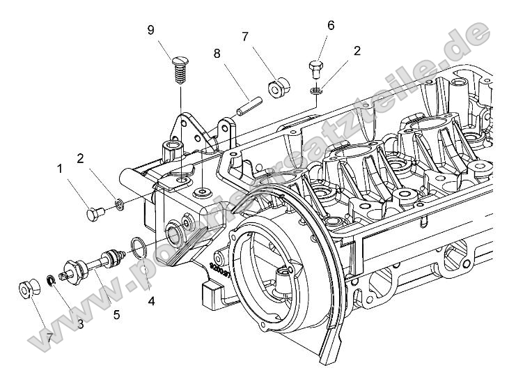 Engine, Accelerator Control (without Lever) Engine, Accelerator Control (without Lever)
