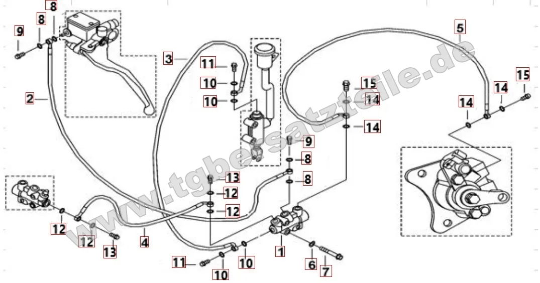 Bremsanlage hinten Bremsanlage hinten