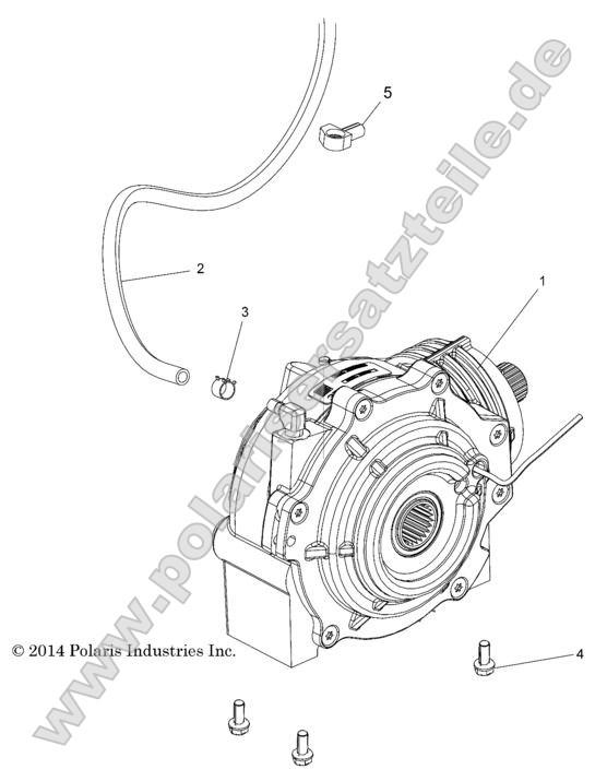 Drive Train, Front Gearcase Drive Train, Front Gearcase