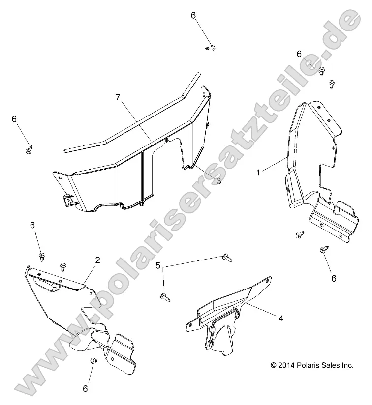 Body, Splash Shields Body, Splash Shields