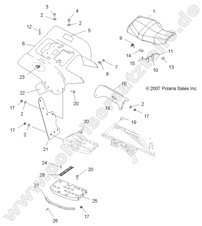 BODY, REAR CAB BODY, REAR CAB