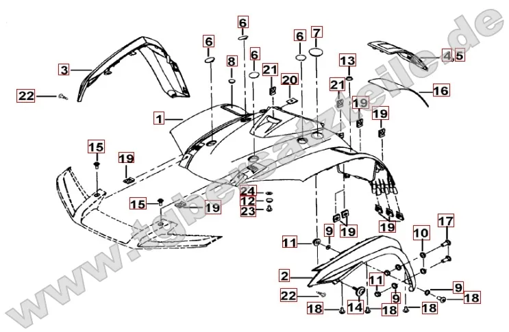 Frontverkleidung Frontverkleidung