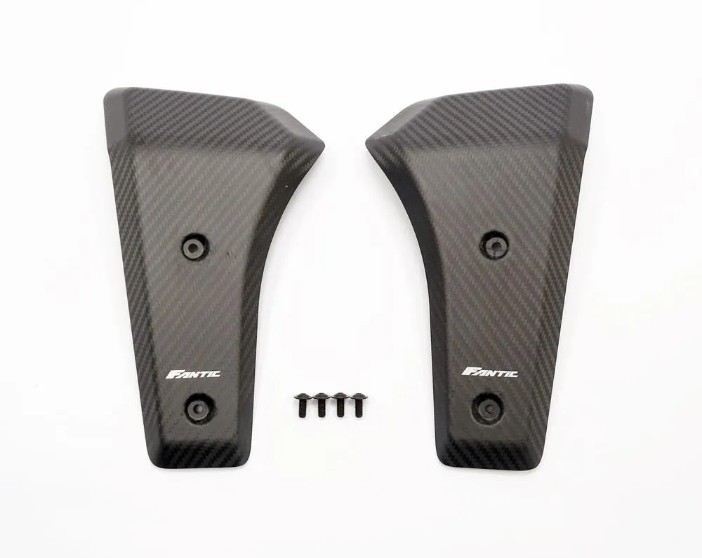 Fantic Original Carbon Kühlerverkleidung Set - Caballero 125 / 250 / 500 2018-