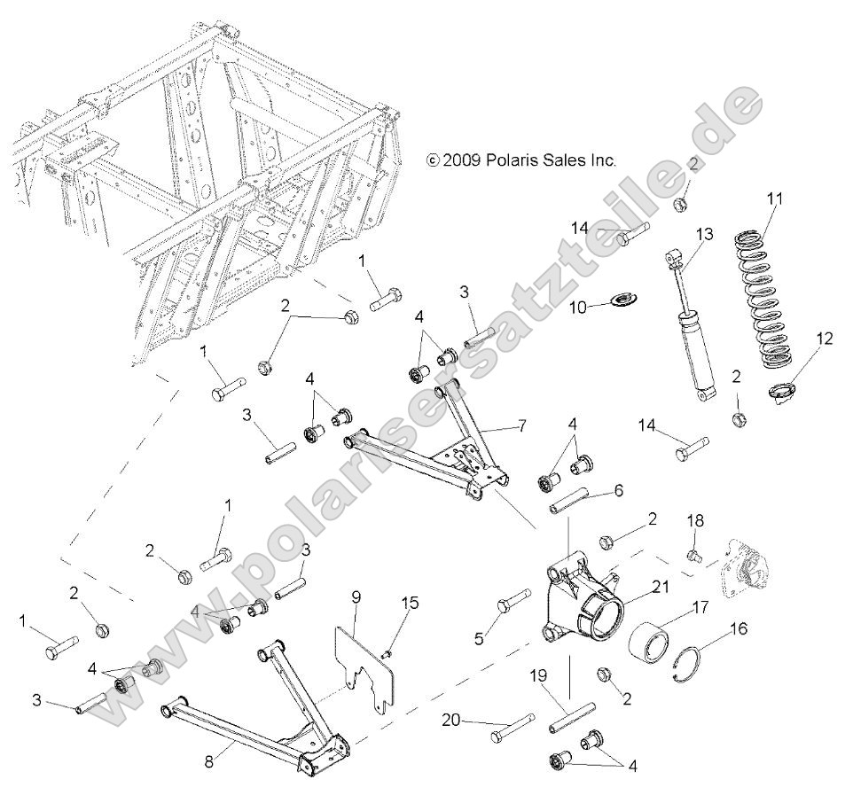 Suspension, A-Arms, Mid Drive and Rear Drive Suspension, A-Arms, Mid Drive and Rear Drive